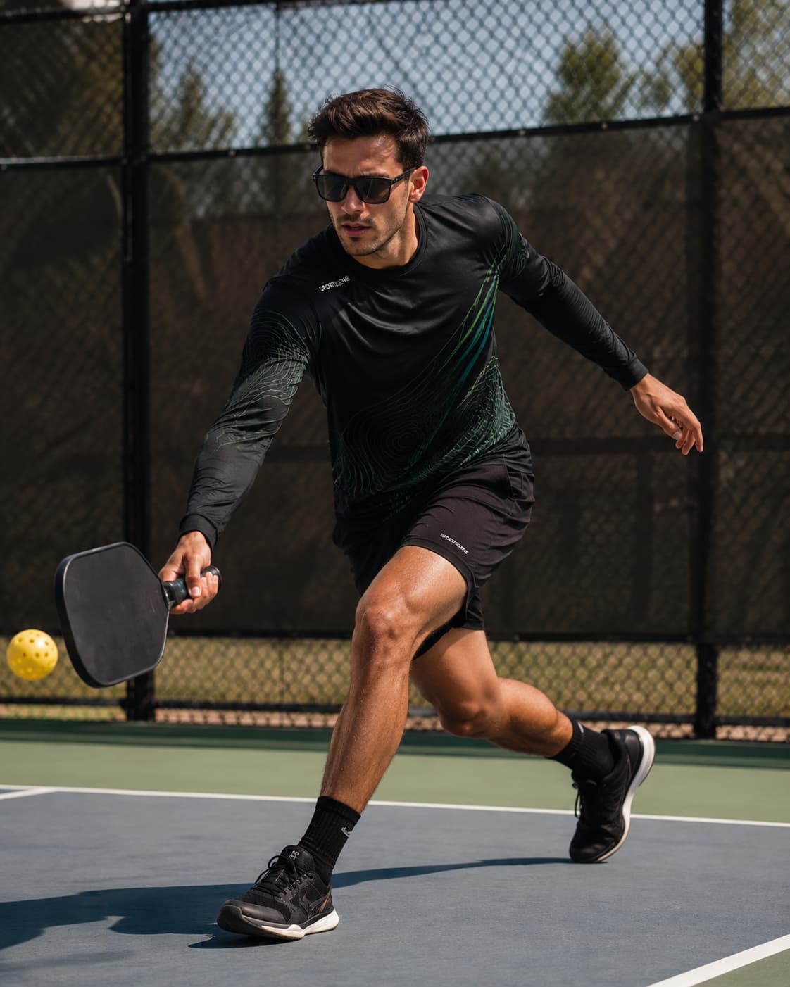 Chandail Manches Longues Pickleball