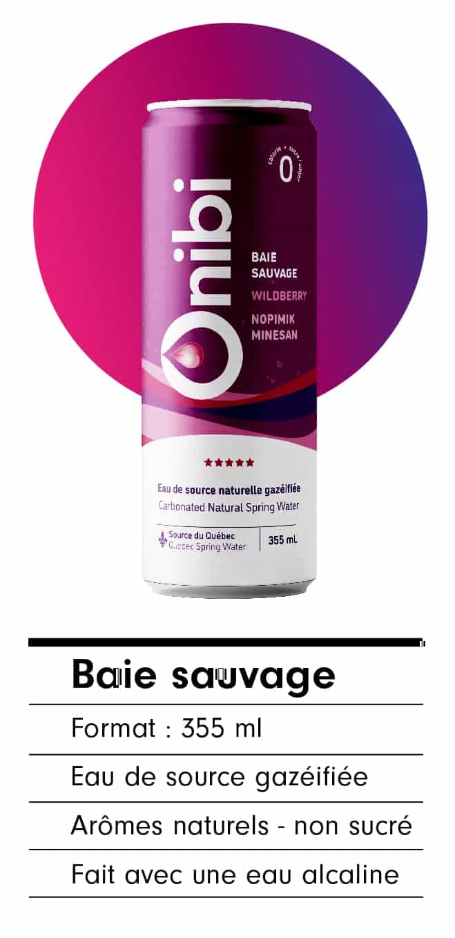 Eau de source naturelle gazéifiée Onibi - Pure et inaltérée miniature 1