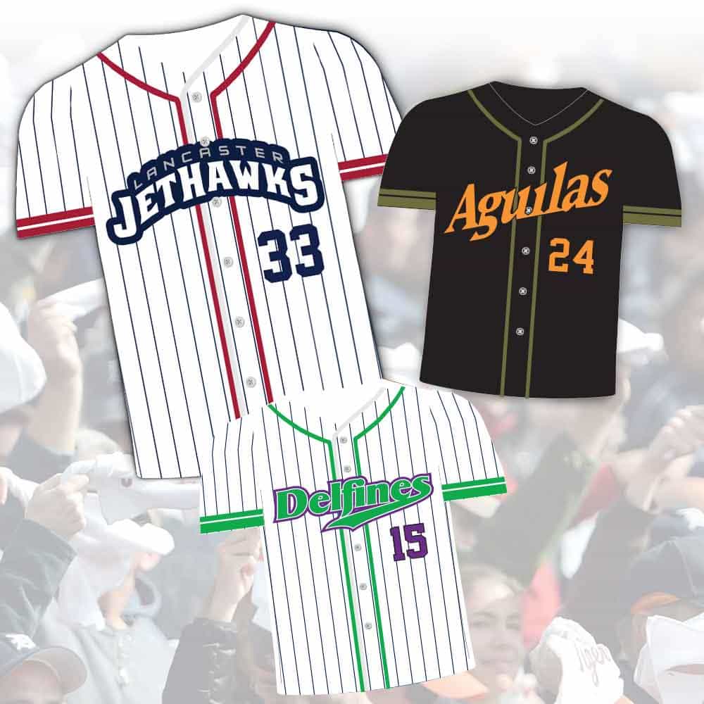 Serviette de soutien, Chemise de baseball miniature 1