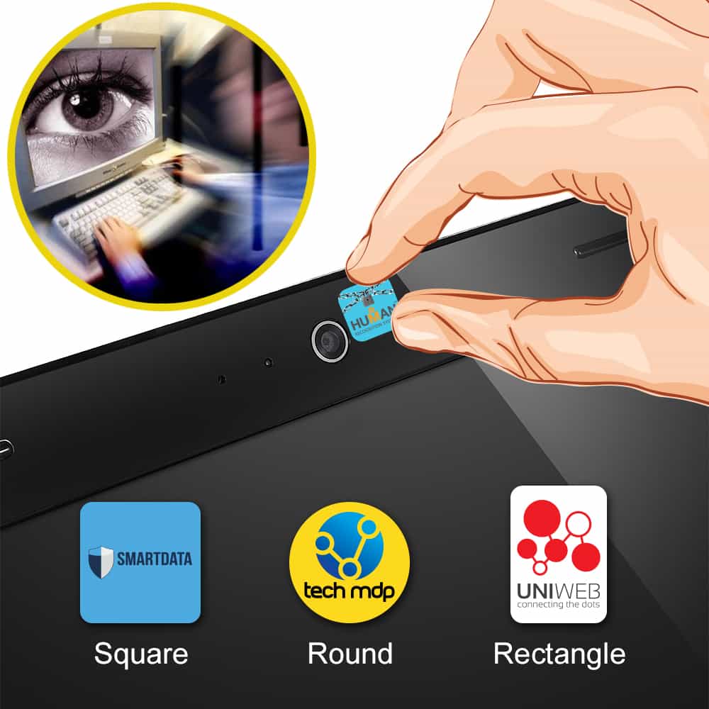 Cache webcam Digi-Mates™ - Rectangle miniature 3