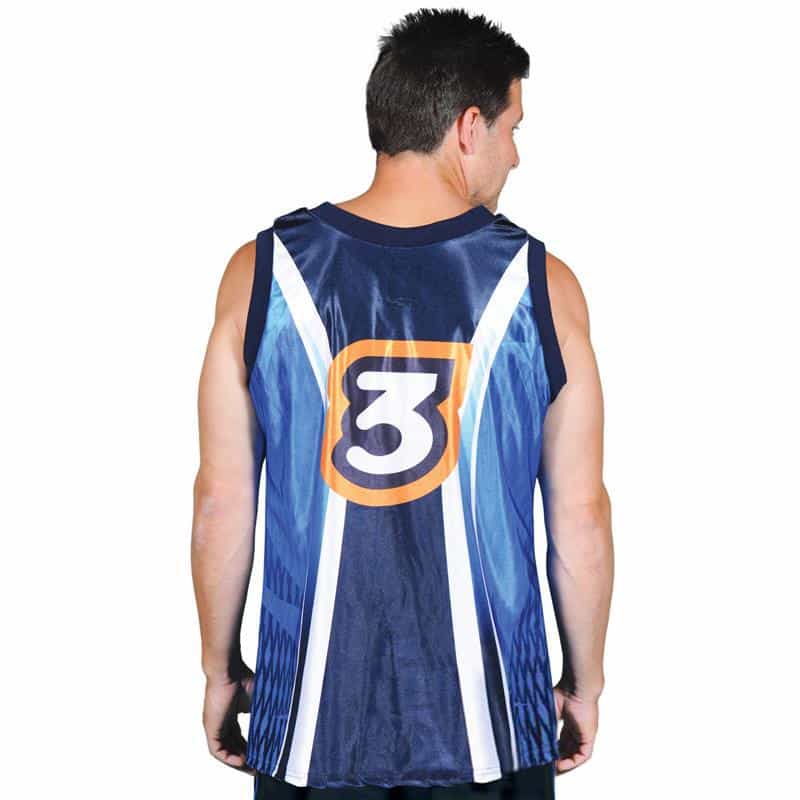 Maillot de basketball, col en V miniature 3