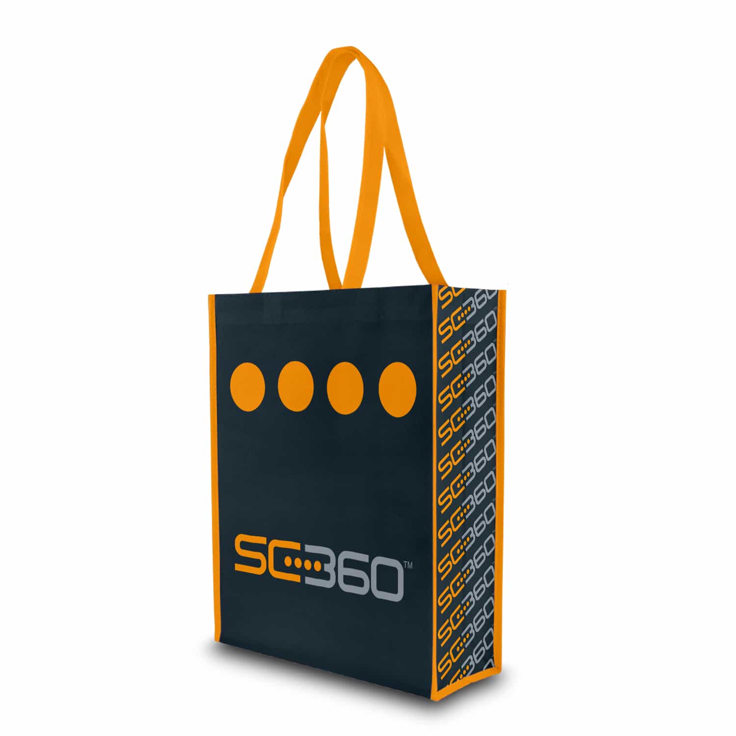 Sac réutilisable non-tissé recyclé - Tote moyen miniature 1