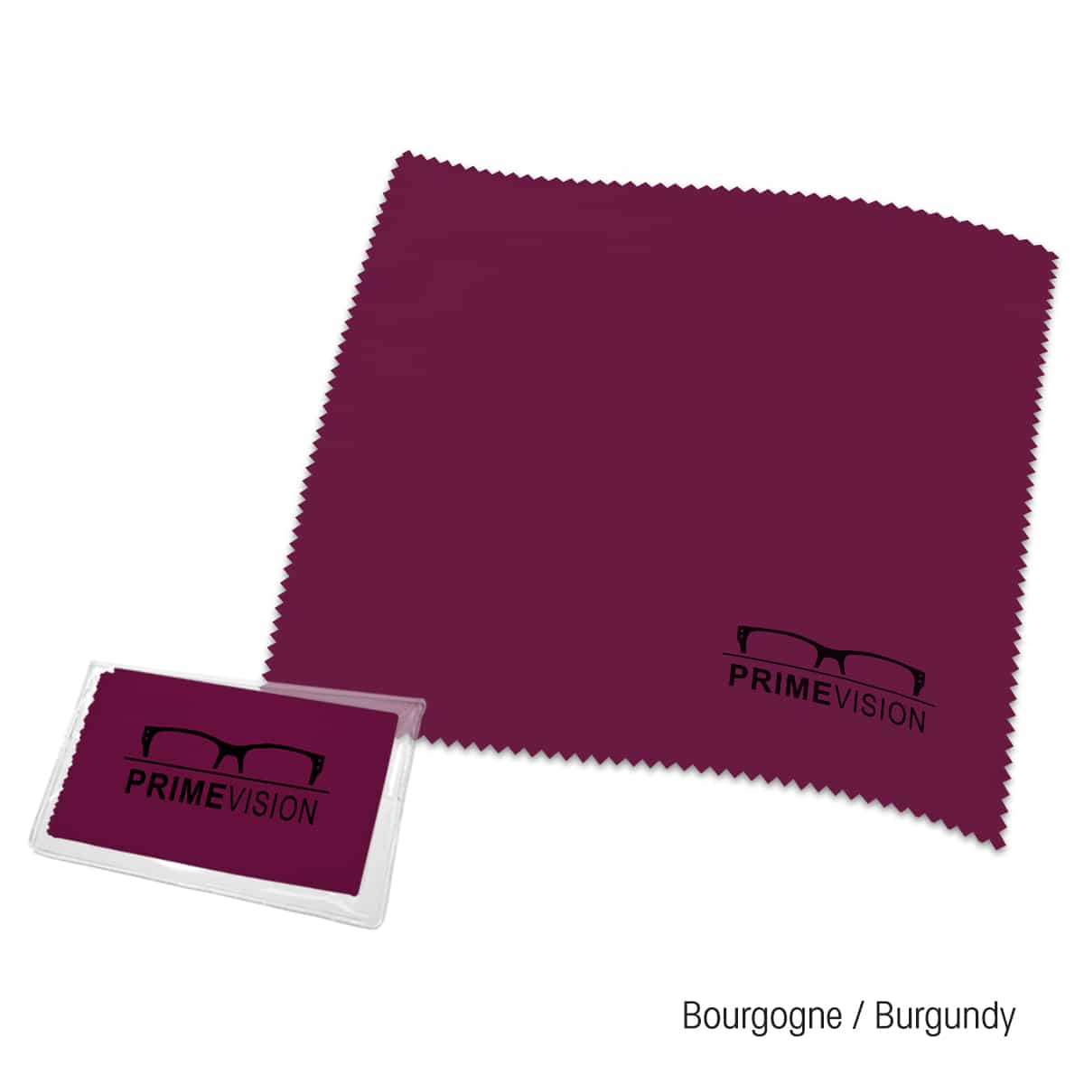 Chiffon de nettoyage en microfibre, Impression par pad - 7" x 7" miniature 7