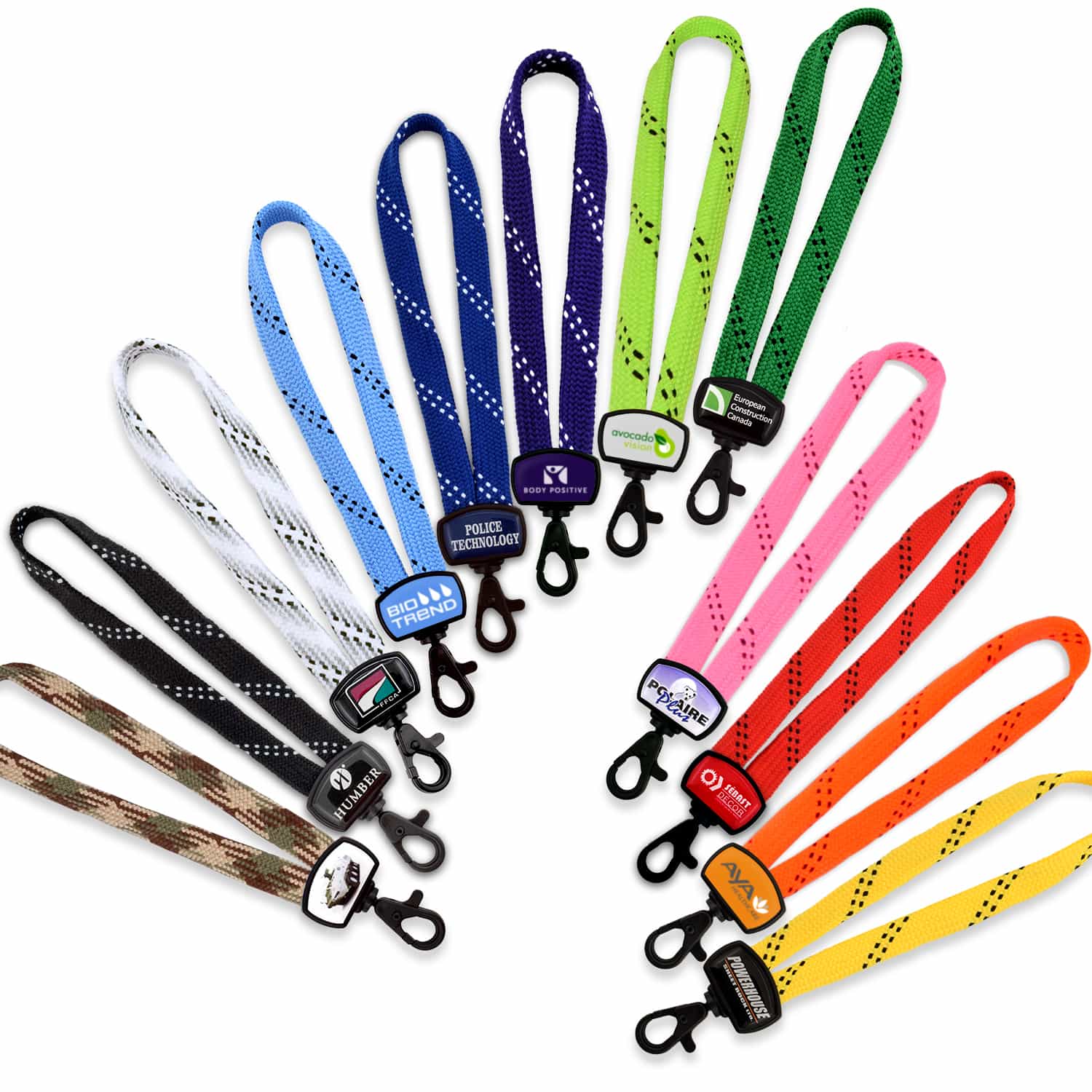 Porte-clés lacet de patin miniature 1
