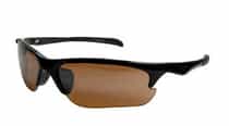 Lunettes de sport enveloppantes, semi-rimless, en plastique - Taille moyenne miniature 2
