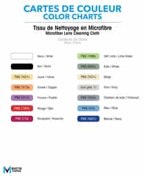 Chiffon de nettoyage en microfibre, impression pad - 4" x 4" miniature 4