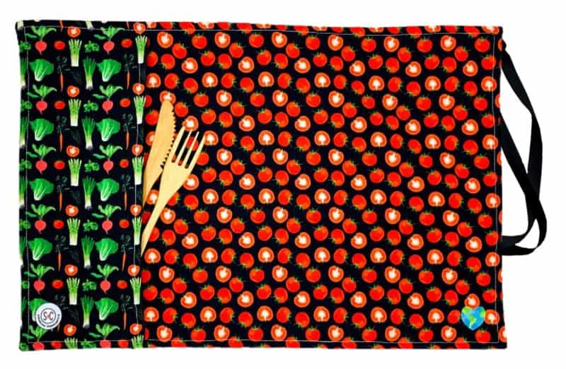 Napperon lunch avec ruban miniature 2