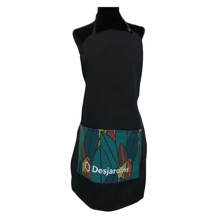 Tablier poly-twill avec poche sublimée miniature 1