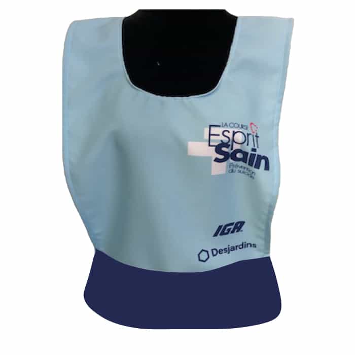 Dossard pour adulte sans poche miniature 1