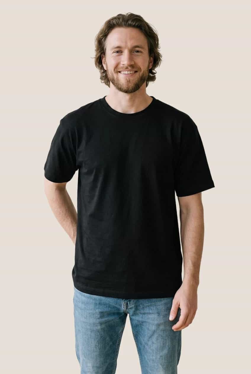 T-shirt col rond miniature 1