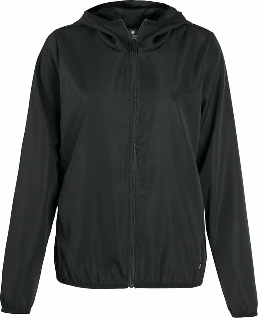 Manteau coupe-vent à capuchon - Femme miniature 2