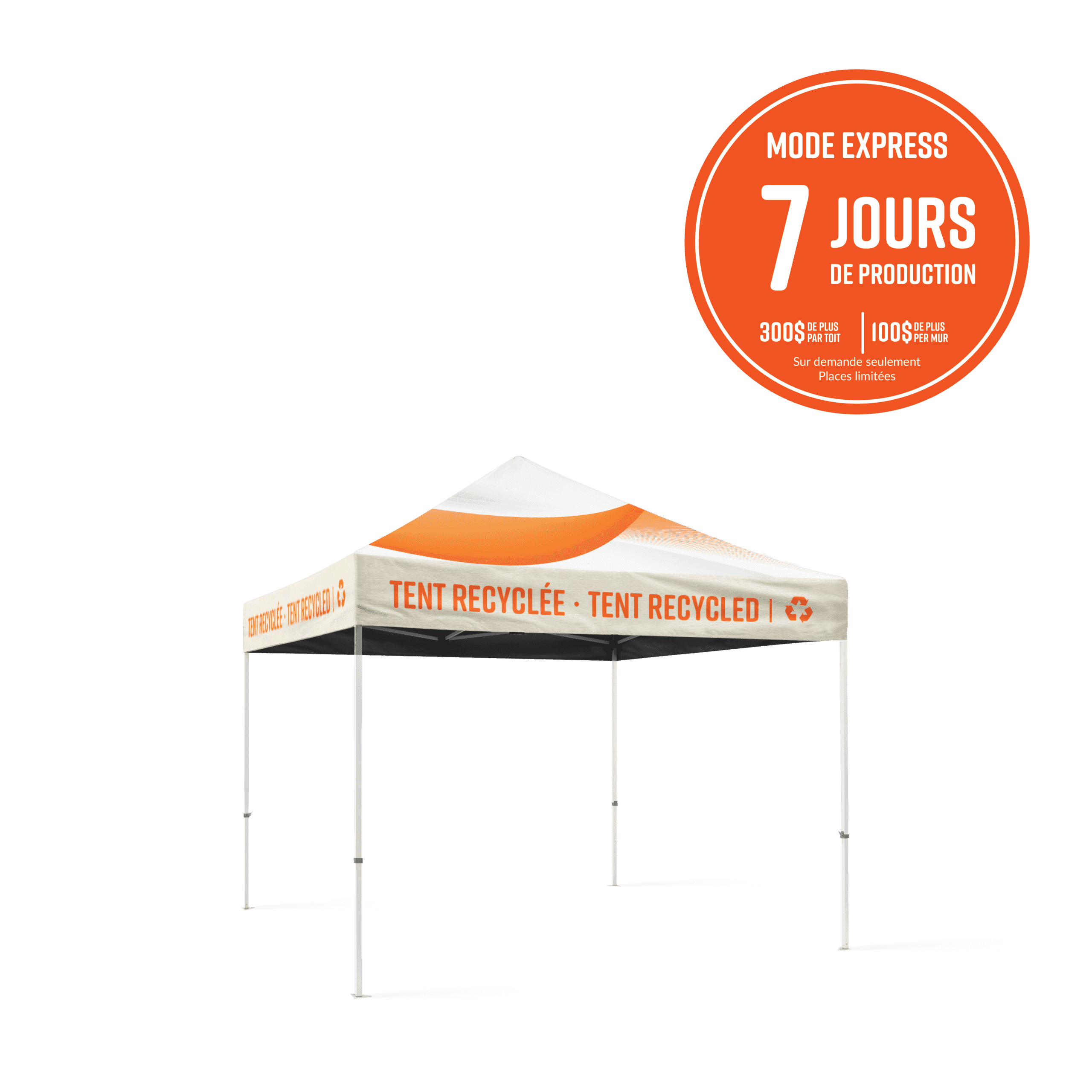 Tente pop-up recyclée - Kit - Fabrik & Co. miniature 1