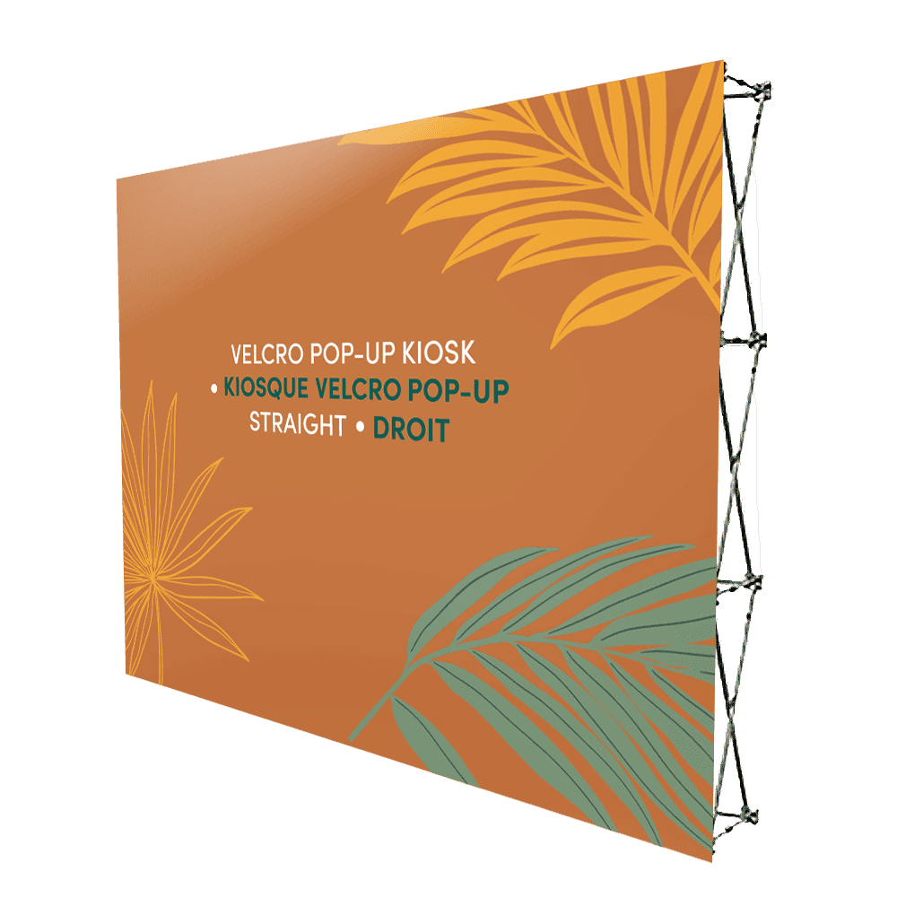 Kiosque velcro pop-up (droit et courbé) - Fabrik & Co. miniature 3