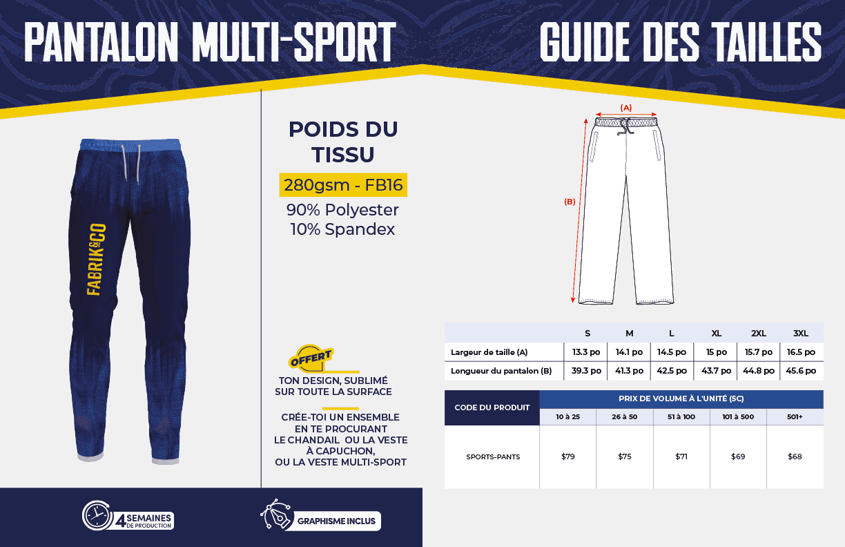 Pantalon Multi-Sport - Fabrik & Co. miniature 3