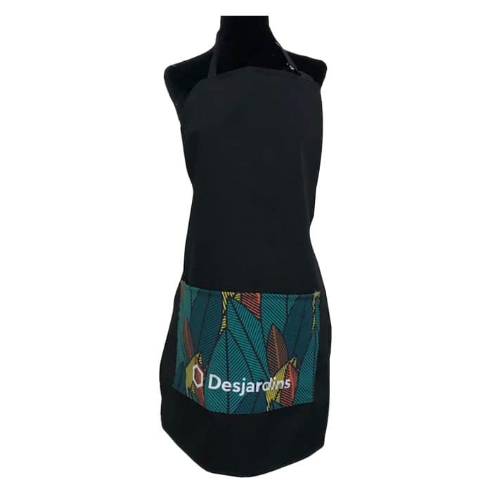 Tablier poly-twill avec poche sublimée