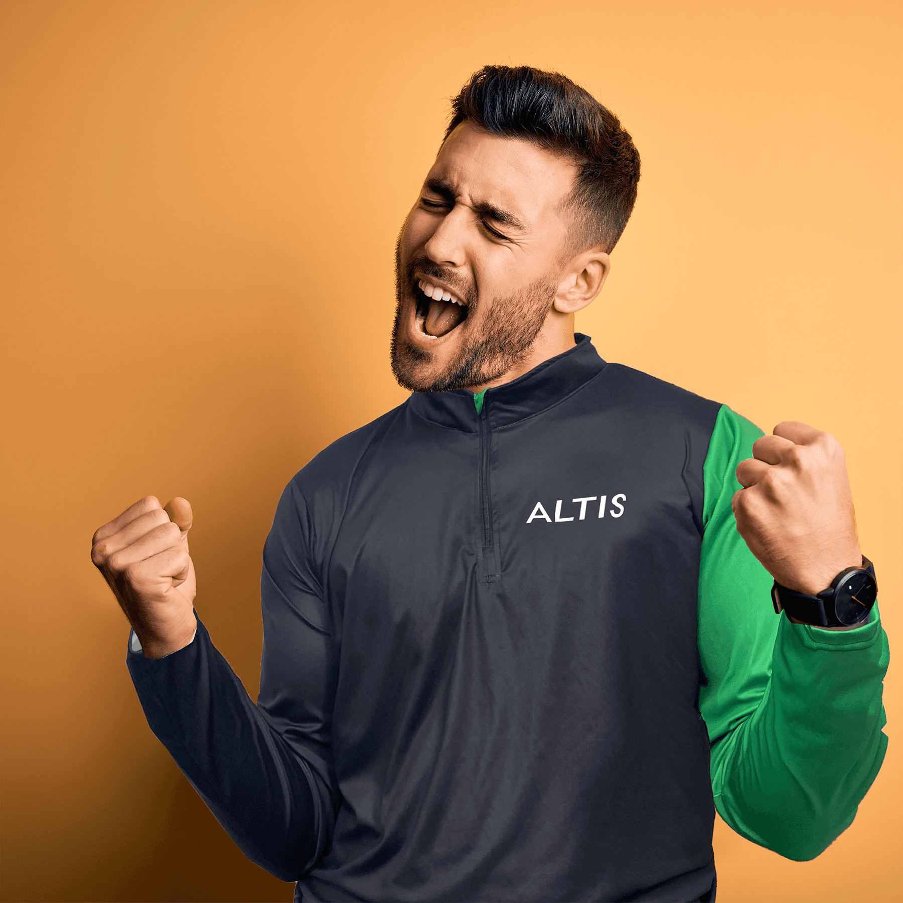 Col Montant Quart-Zip