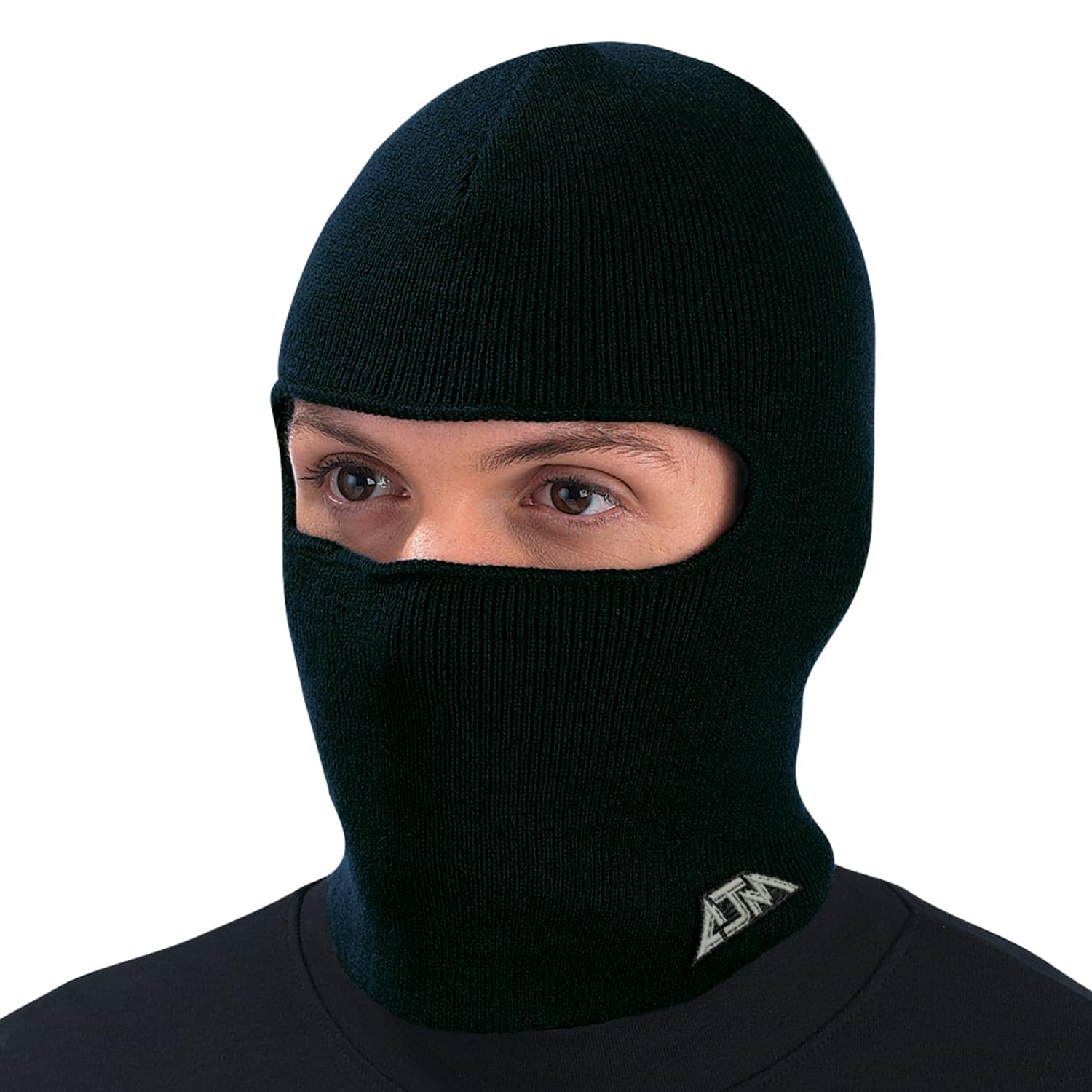 Acrylique, Balaclava, Tricot côtelé