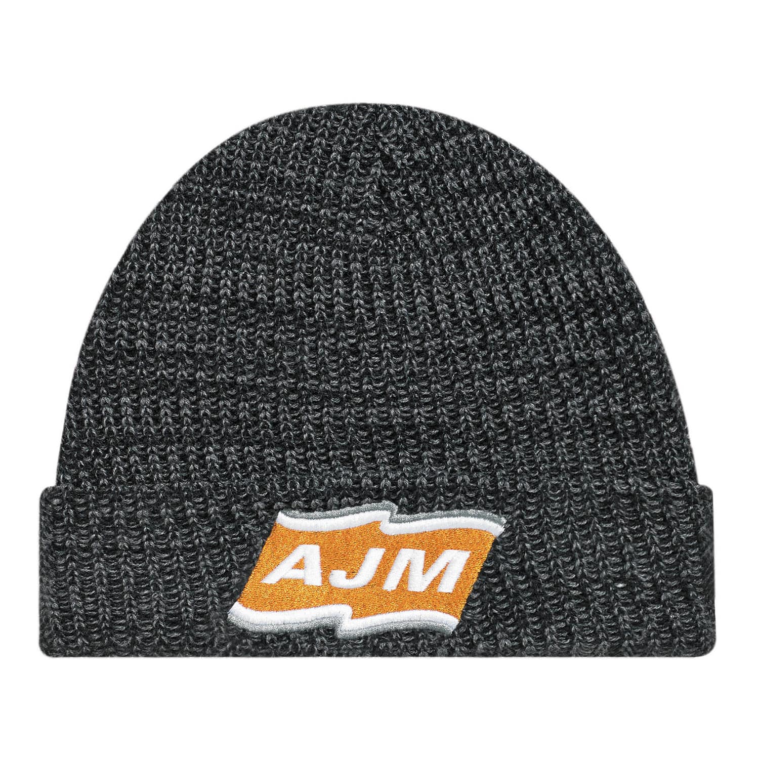 Tuque en acrylique à revers, tricot épais en waffle