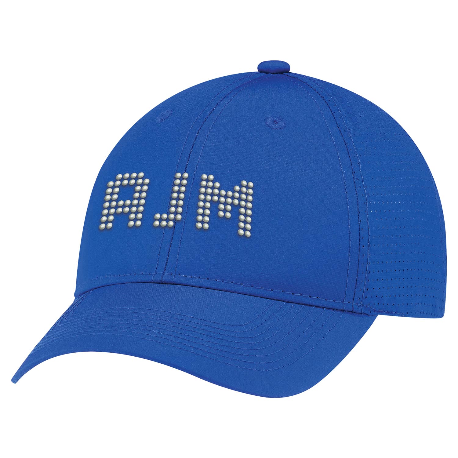 Polyester Rip Stop / Maille Rip Stop en Polyester, Casquette 6 Panneaux Ajustée (Dos en Maille)