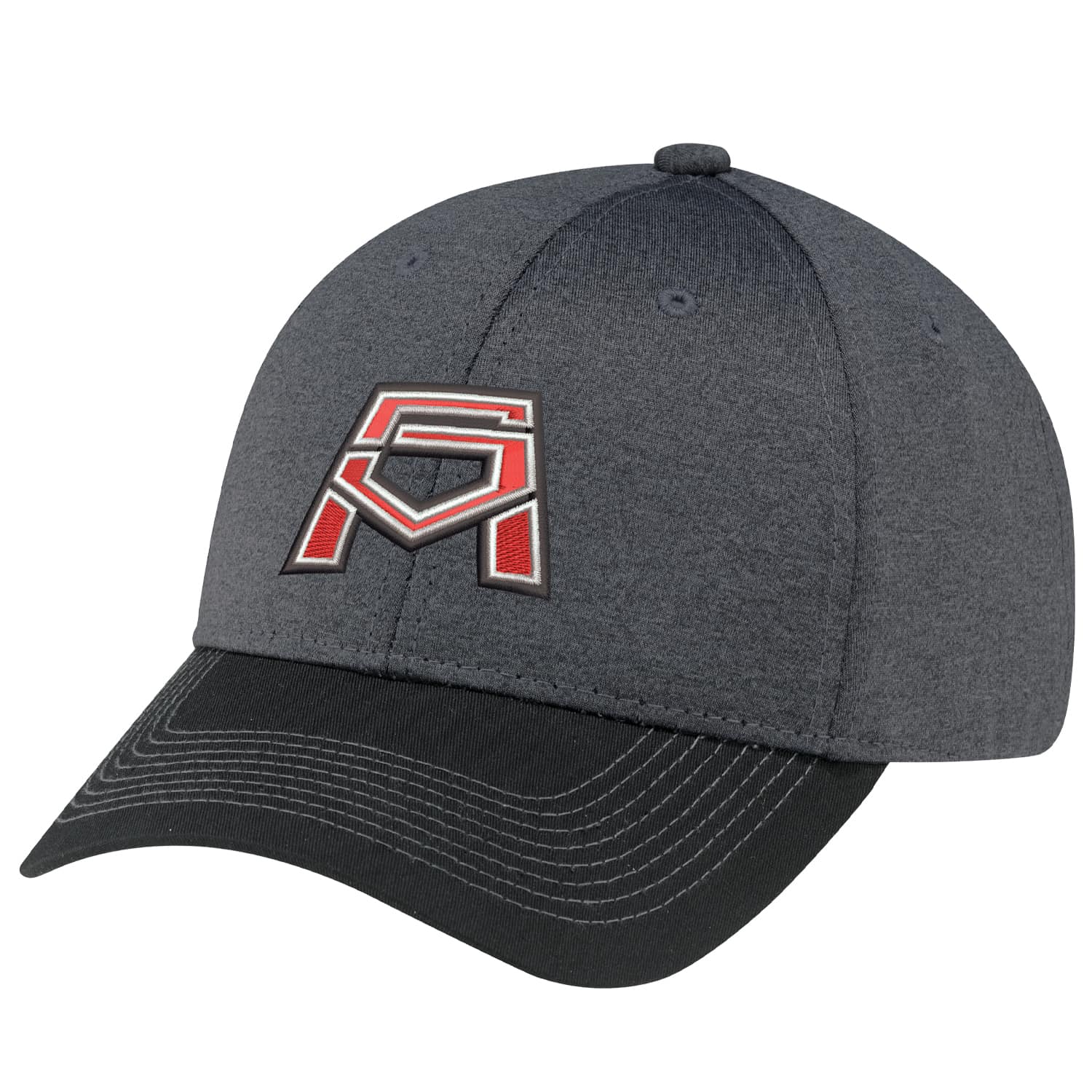Coton-polyester mélangé, casquette 6 panneaux ajustée