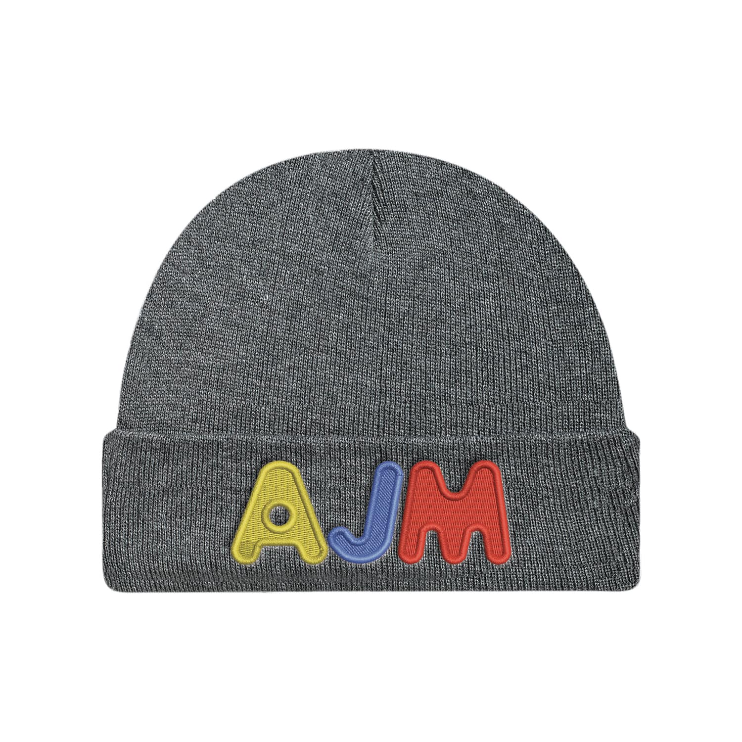 Tuque à revers en acrylique léger (Junior), tricot côtelé