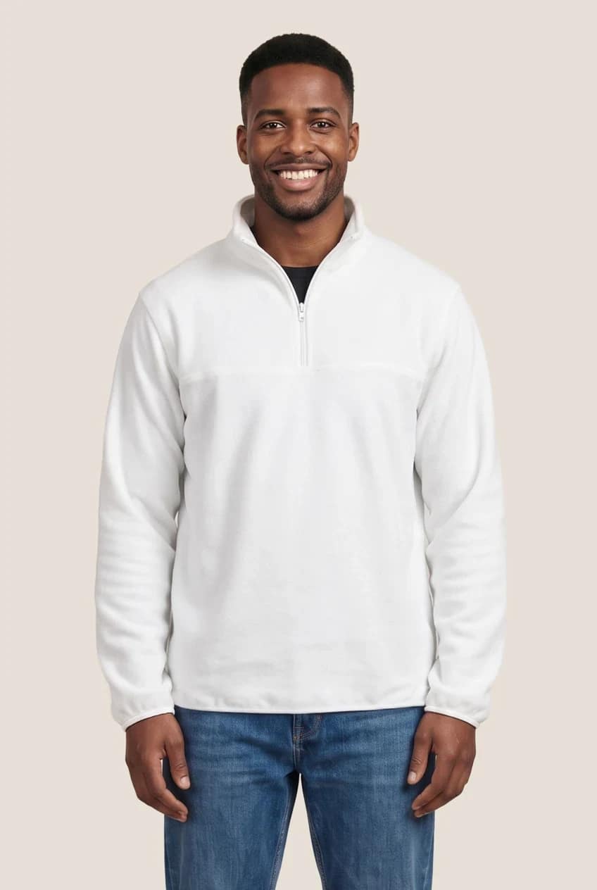 Chandail polaire à zip