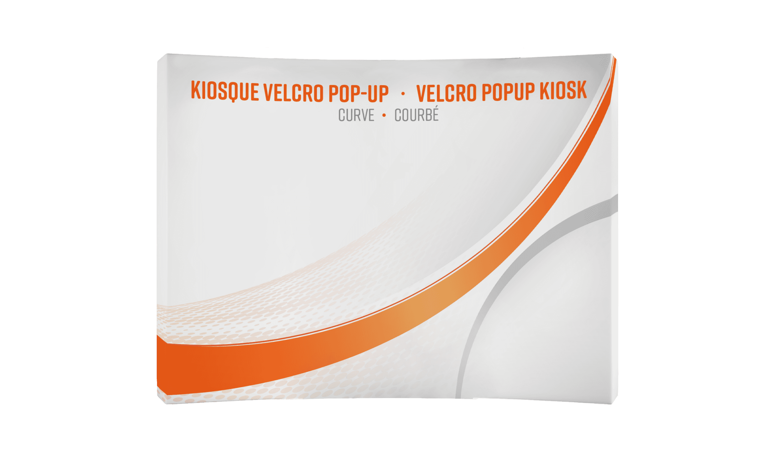 Kiosque velcro pop-up (droit et courbé) - Fabrik & Co.