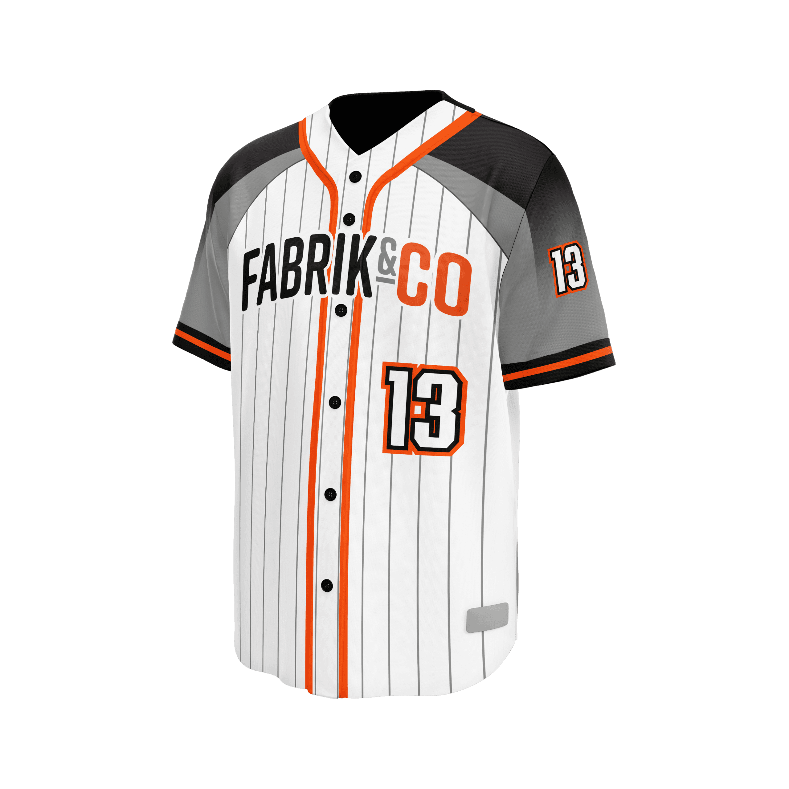 Chemise de Baseball (6 boutons) - Adulte - Fabrik & Co.